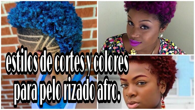Estilos de Corte y Color para Cabellos Afro: Las Tendencias más Populares de 2023